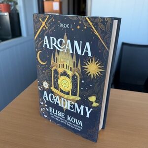 Arcana Academy Hardcover Book with Sprayed Edges